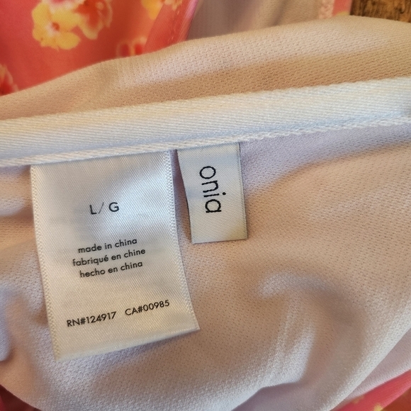 New Onia Marie Tie front One-Piece Swimsuit - Picture 6 of 7